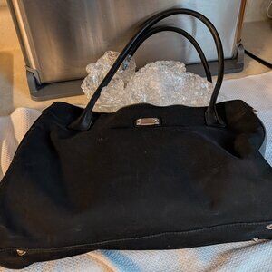 Cole Haan Nylon Bag w/Leather Bottom, Sides, & Straps